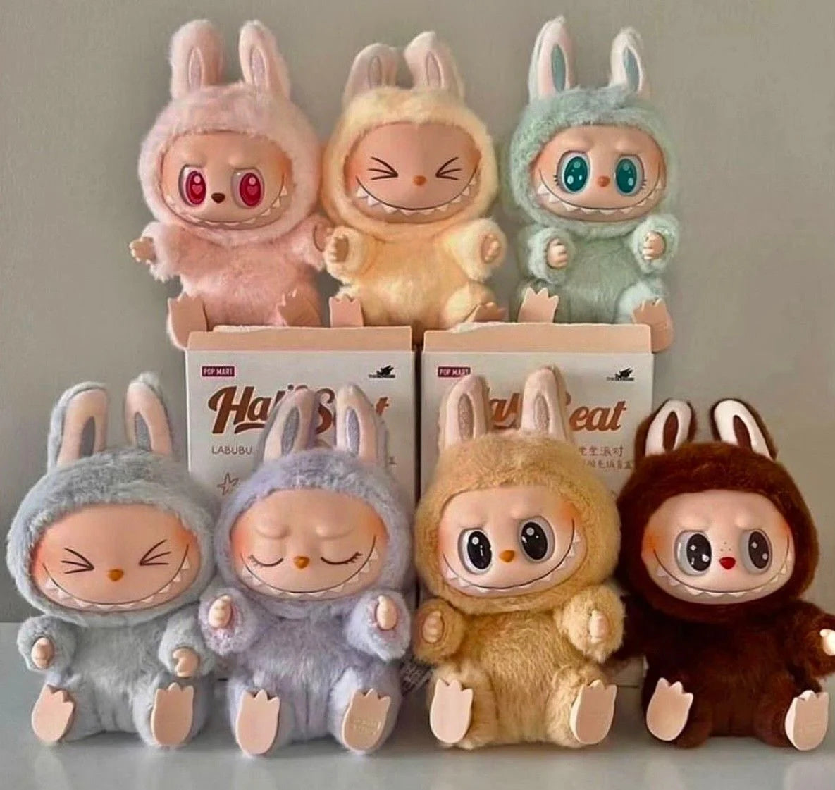 Labubu Doll Blind Box Random One Piece (Pack of 1, Multicolor)