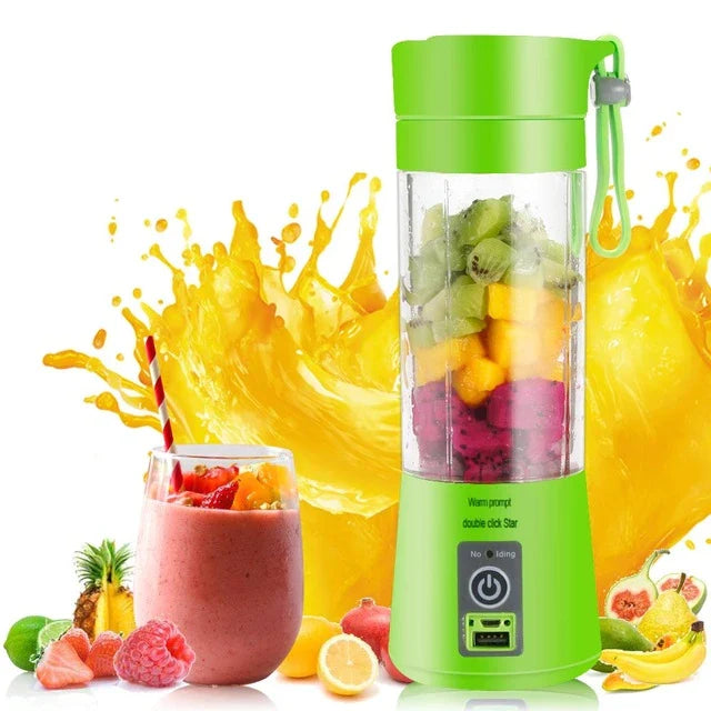 Portable Blender, USB And Rechargeable Mini Juicer Blender,Electric Bottle Grinder