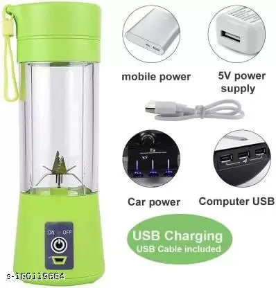 Portable Blender, USB And Rechargeable Mini Juicer Blender,Electric Bottle Grinder