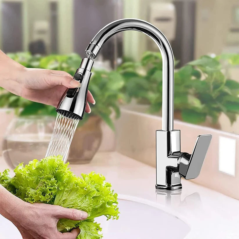 Flexible Tap Extension | Rotate, Rinse & Save Water