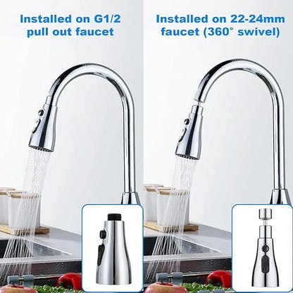 Flexible Tap Extension | Rotate, Rinse & Save Water