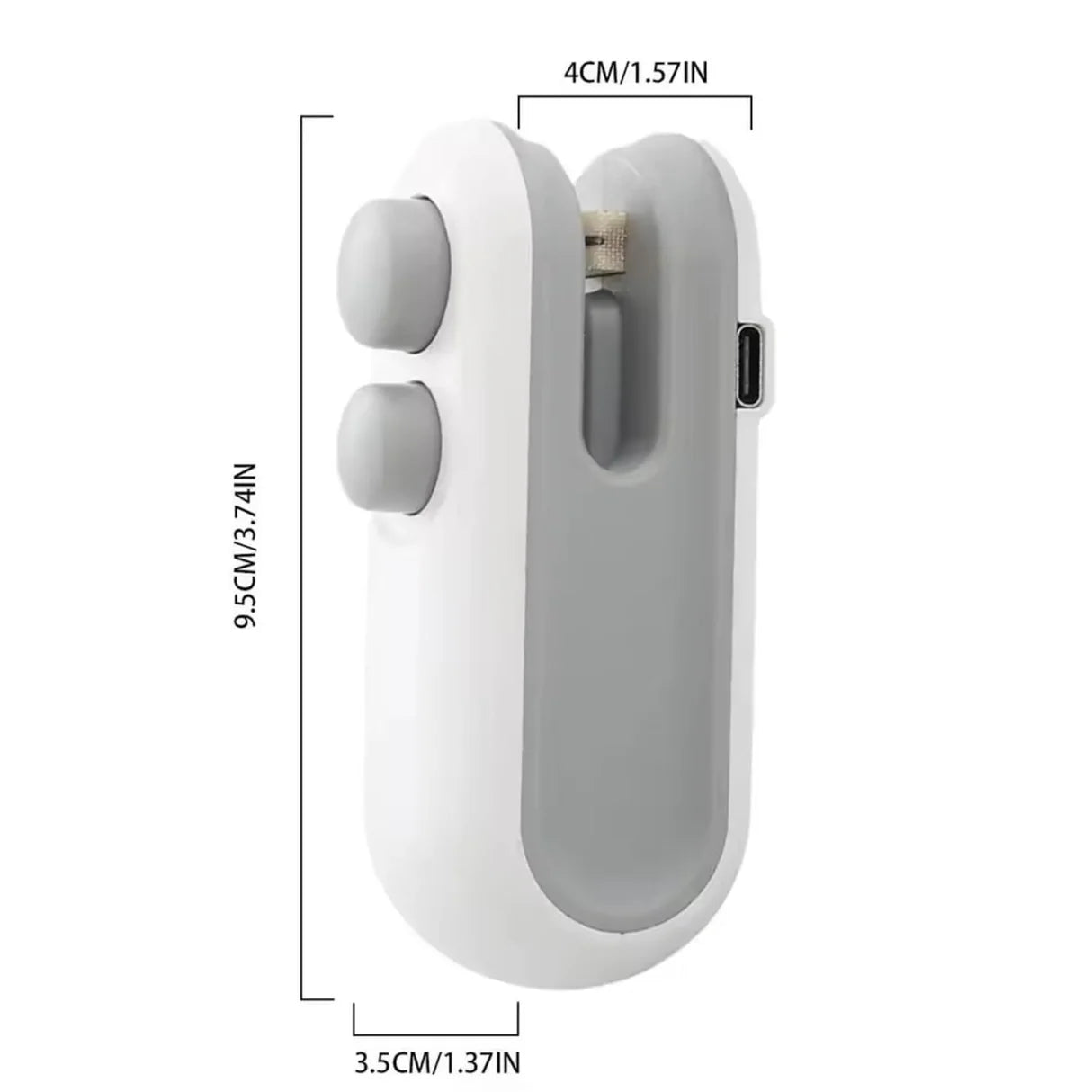 Portable Mini Sealing Machine 2 in 1 USB Rechargeable.