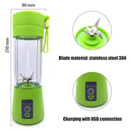 Portable Blender, USB And Rechargeable Mini Juicer Blender,Electric Bottle Grinder
