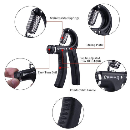 Weight Adjustable Hight Quality Hand Gripper for Men & Women | 5KG to 60KG