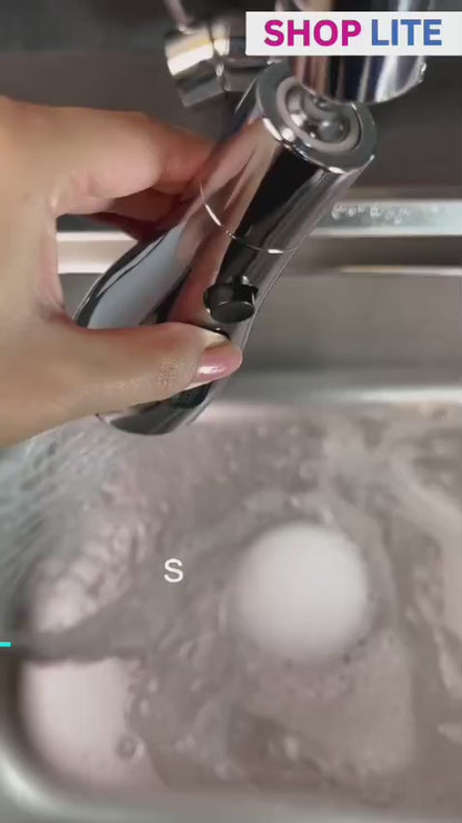 Flexible Tap Extension | Rotate, Rinse & Save Water