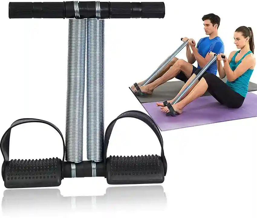 Single Spring Tummy Trimmer Waist Trimmer-Abs Exerciser-Body Toner-Fat Buster- Multipurpose Fitness Equipment for Men and Women