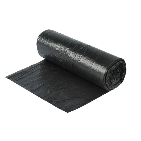Premium Biodegradable Garbage Bags/Trash Bag - Black Color 19 X 21 Inches (Medium Size)
